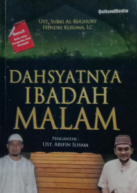 Dahsyatnya Ibadah Malam