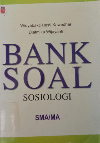 Bank Soal Sosiologi