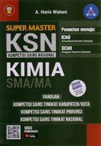 Super Master KSN Kompetensi Sains Nasional Kimia SMA/MA