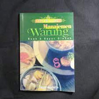 Manajemen Warung Buah & Sayur Olahan